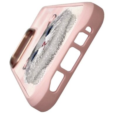 iPhone 16 Pro Nimmy Big Eyed Pet 2.0 katės dėklas – rožinis 5 iPhone 16 Pro Nimmy Big Eyed Pet 2.0 katės dėklas – rožinis 5