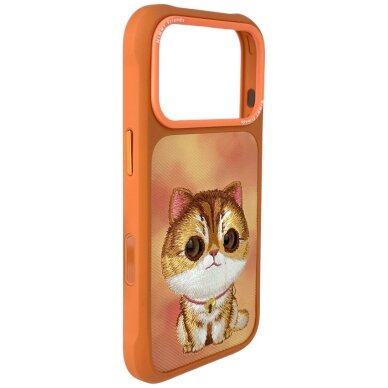iPhone 17 Pro Max Nimmy Big Eyed Pet 2.0 Cat dėklas – oranžinis 3 iPhone 17 Pro Max Nimmy Big Eyed Pet 2.0 Cat dėklas – oranžinis 3