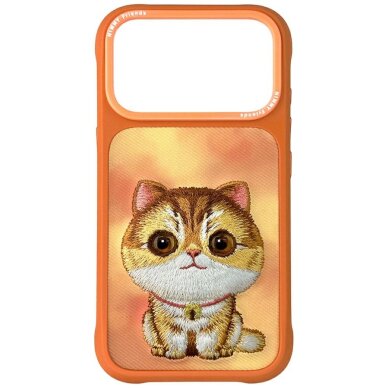iPhone 17 Pro Max Nimmy Big Eyed Pet 2.0 Cat dėklas – oranžinis iPhone 17 Pro Max Nimmy Big Eyed Pet 2.0 Cat dėklas – oranžinis