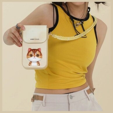 iPhone 16 Pro dėklas Nimmy Big Eyed Pet 2.0 Panda – juodas 6