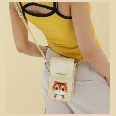 iPhone 16 Pro dėklas Nimmy Big Eyed Pet 2.0 Panda – juodas 7