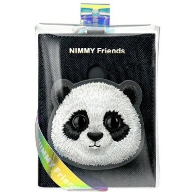 Dėkliukas Nimmy Big Eyed Pet 2.0 Katė su kortelių skyriumi – juodas 11