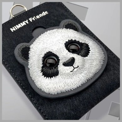 Dėkliukas Nimmy Big Eyed Pet 2.0 Katė su kortelių skyriumi – juodas 7