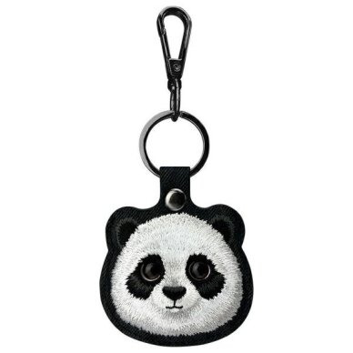 iPhone dėklas Nimmy Big Eyed Pet 2.0 Panda 3-in-1: telefonas + piniginė + seklys – juodas 3