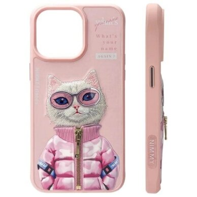 iPhone 15 Pro Max Nimmy Cool&Cute 2.0 dėklas – rožinis 1