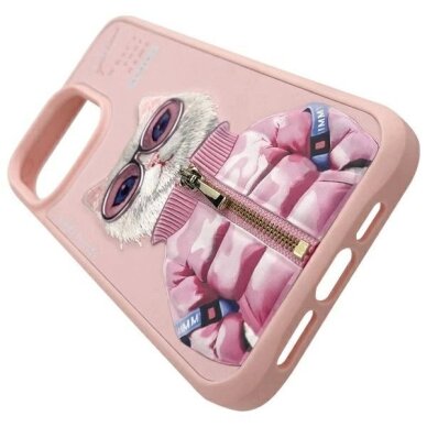 iPhone 15 Pro Max Nimmy Cool&Cute 2.0 dėklas – rožinis 5