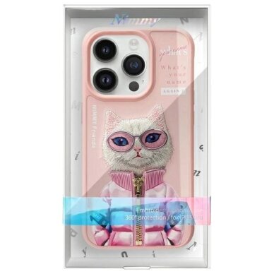 iPhone 15 Pro Max Nimmy Cool&Cute 2.0 dėklas – rožinis 9
