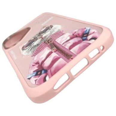 iPhone 16 dėklas Nimmy Cool&Cute 2.0 Cat – rožinis 7