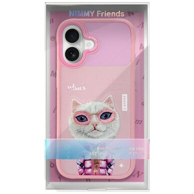 iPhone 17 Nimmy Cool & Cute 2.0 Cat dėklas – rožinis 6 iPhone 17 Nimmy Cool & Cute 2.0 Cat dėklas – rožinis 6