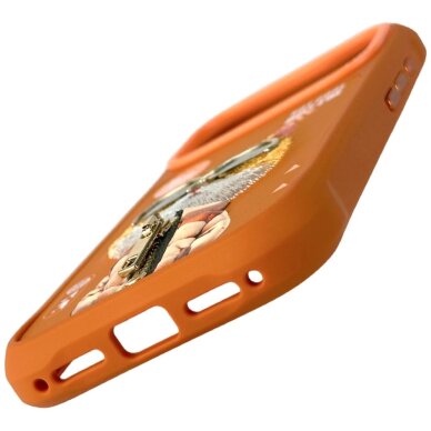 iPhone 17 Pro Nimmy Cool & Cute 2.0 Cat dėklas – oranžinis 4