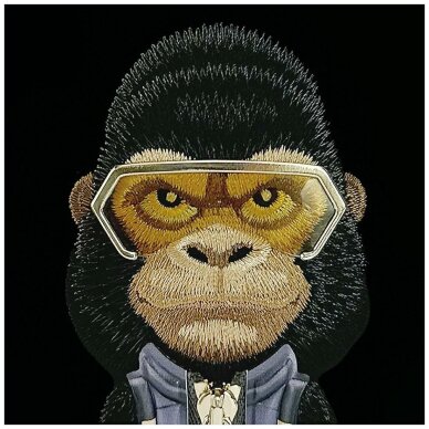 iPhone 17 Pro Max Nimmy Cool & Cute 2.0 Gorilla dėklas – juodas 5