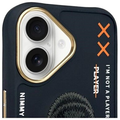iPhone 16 dėklas Nimmy Cool&Cute 2.0 Monkey – juodas 2