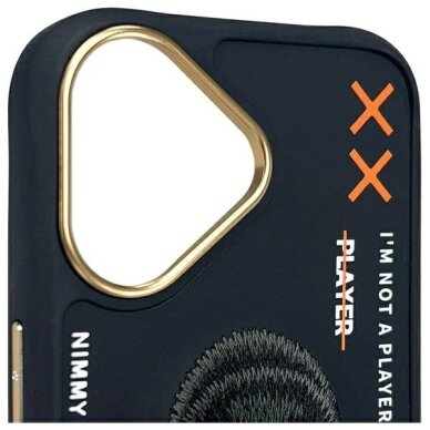 iPhone 16 dėklas Nimmy Cool&Cute 2.0 Monkey – juodas 4