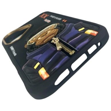 iPhone 16 dėklas Nimmy Cool&Cute 2.0 Monkey – juodas 7