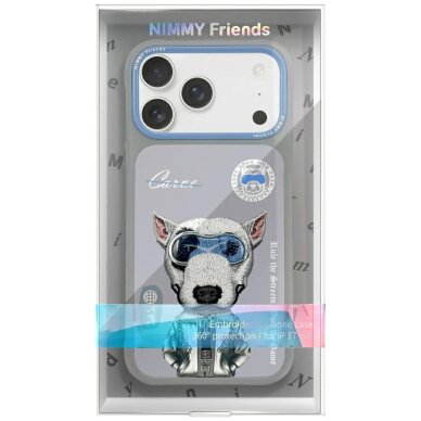 iPhone 17 Pro Nimmy Cool & Cute 2.0 Nag dėklas – pilkas 6 iPhone 17 Pro Nimmy Cool & Cute 2.0 Nag dėklas – pilkas 6