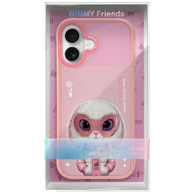 iPhone 17 Nimmy Cool & Cute 2.0 Rabbit dėklas – rožinis 6