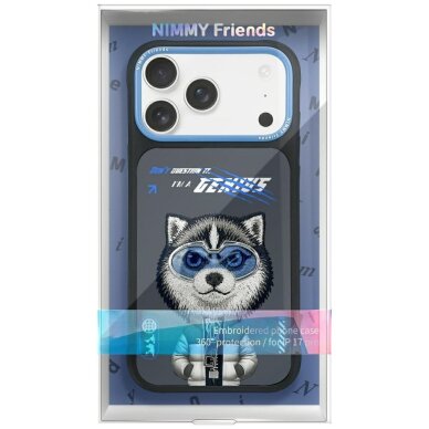 iPhone 17 Pro Nimmy Cool & Cute 2.0 Wolf dėklas – juodas 6 iPhone 17 Pro Nimmy Cool & Cute 2.0 Wolf dėklas – juodas 6