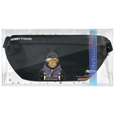 Nimmy Cool&Cute 2.0 gorilos rankinė – juoda 4