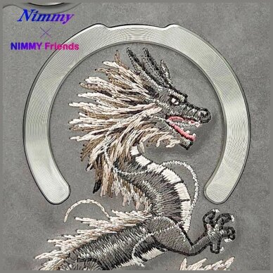 iPhone 16 Nimmy Dragon dėklas su MagSafe – pilkas 7