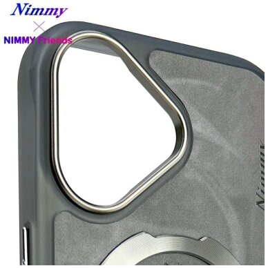 iPhone 16 Nimmy Dragon dėklas su MagSafe – pilkas 9
