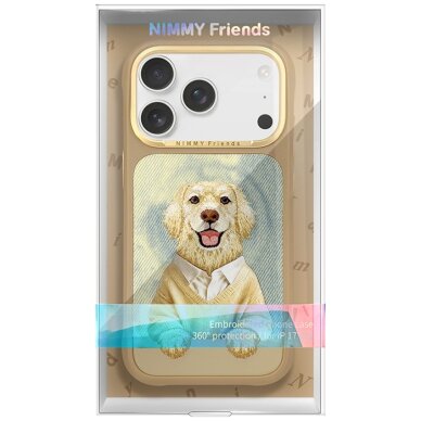 iPhone 17 Pro Nimmy Gentle Pets Series Dog MagSafe dėklas – rudas 6 iPhone 17 Pro Nimmy Gentle Pets Series Dog MagSafe dėklas – rudas 6