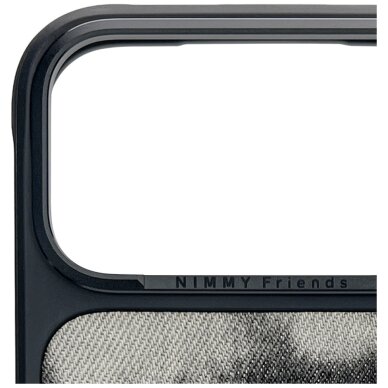 iPhone 17 Pro Max Nimmy Gentle Pets Series Dog MagSafe dėklas – juodas 3