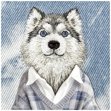 iPhone 17 Pro Max Nimmy Gentle Pets Series Dog MagSafe dėklas – pilkas 5 iPhone 17 Pro Max Nimmy Gentle Pets Series Dog MagSafe dėklas – pilkas 5