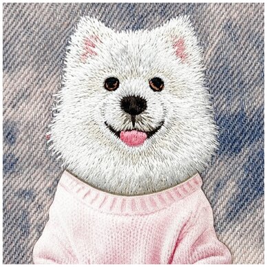 iPhone 17 Pro Max Nimmy Gentle Pets Series Dog MagSafe dėklas – rožinis 5