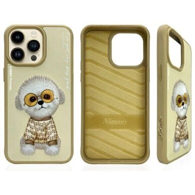iPhone 15 Pro Max Nimmy Glasses Cool dėklas - smėlio 1