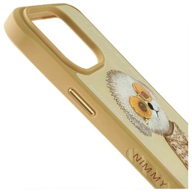 iPhone 15 Pro Max Nimmy Glasses Cool dėklas - smėlio 3
