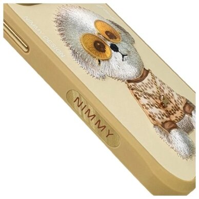 iPhone 15 Pro Max Nimmy Glasses Cool dėklas - smėlio 4