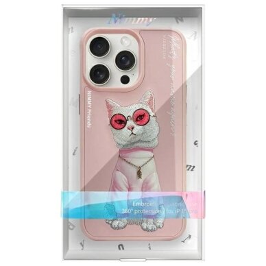 iPhone 15 Pro Max Nimmy Glasses Cool Cat dėklas – rožinis 10 iPhone 15 Pro Max Nimmy Glasses Cool Cat dėklas – rožinis 10