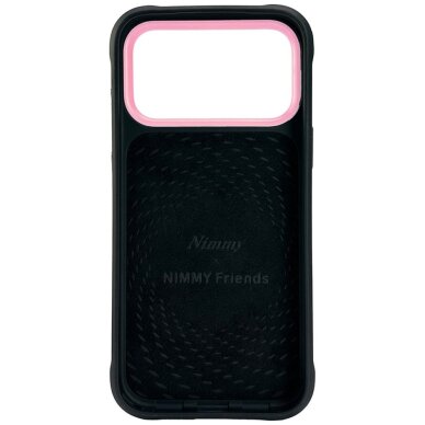 iPhone 17 Pro Nimmy Glasses Cool Cat dėklas – juodas 3