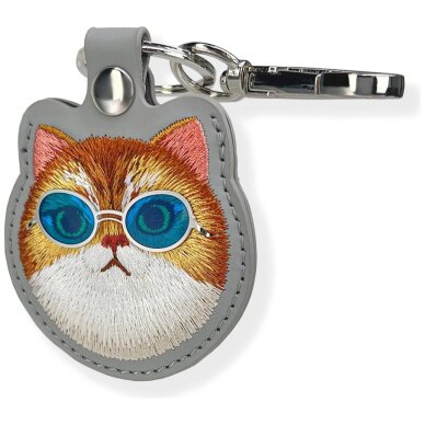 Nimmy Glasses Cool Cat tracker dėklas – pilkas 2 Nimmy Glasses Cool Cat tracker dėklas – pilkas 2