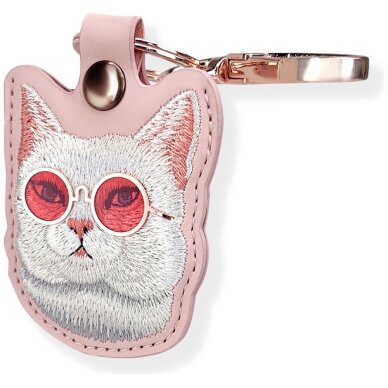 Nimmy Glasses Cool Cat sekimo dėklas – rožinis 2 Nimmy Glasses Cool Cat sekimo dėklas – rožinis 2