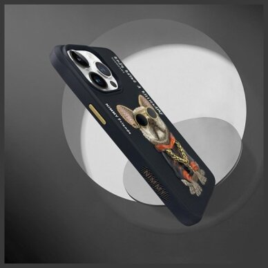 iPhone 15 Pro Nimmy Glasses Cool Dog dėklas – juodas 7 iPhone 15 Pro Nimmy Glasses Cool Dog dėklas – juodas 7