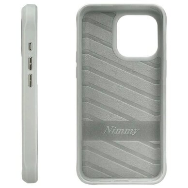 iPhone 15 Pro Max Nimmy Glasses Cool Dog dėklas – pilkas 1