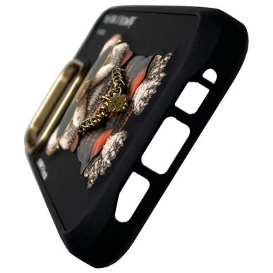 iPhone 16 Pro Max Nimmy Glasses Cool Dog dėklas – juodas 5