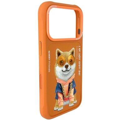 iPhone 17 Pro Max Nimmy Glasses Cool Dog dėklas – oranžinis 4 iPhone 17 Pro Max Nimmy Glasses Cool Dog dėklas – oranžinis 4