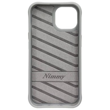 iPhone 15 Nimmy Glasses Cool Dog dėklas – pilkas 4 iPhone 15 Nimmy Glasses Cool Dog dėklas – pilkas 4