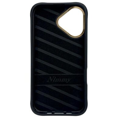iPhone 16 dėklas Nimmy Glasses Cool Dog – juodas 5