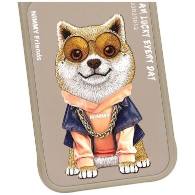 iPhone 17 Pro Nimmy Glasses Cool Nag dėklas – smėlinis 4 iPhone 17 Pro Nimmy Glasses Cool Nag dėklas – smėlinis 4