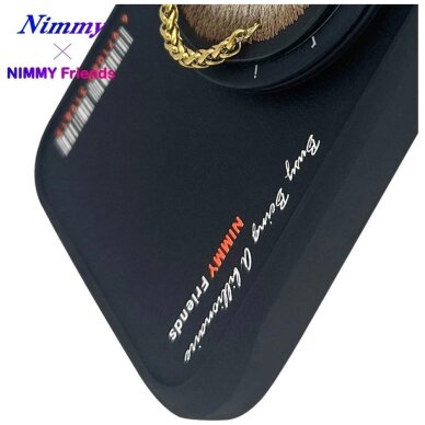 iPhone 16 Nimmy Glasses Cool dėklas su MagSafe – juodas 10