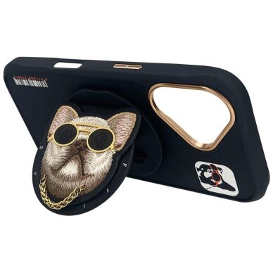 iPhone 16 Nimmy Glasses Cool dėklas su MagSafe – juodas 13