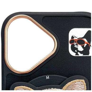 iPhone 16 Nimmy Glasses Cool dėklas su MagSafe – juodas 6