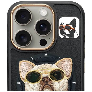 iPhone 16 Pro Max Nimmy Glasses Cool dėklas su MagSafe – juodas 1 iPhone 16 Pro Max Nimmy Glasses Cool dėklas su MagSafe – juodas 1