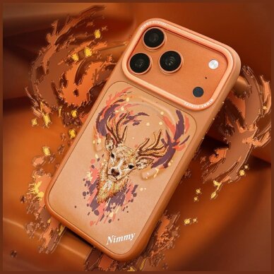 iPhone 17 Pro Max Nimmy Jeleń MagSafe dėklas – oranžinis 7 iPhone 17 Pro Max Nimmy Jeleń MagSafe dėklas – oranžinis 7