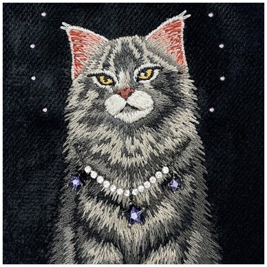 iPhone 17 Pro Nimmy Lucky Fashion Cat MagSafe dėklas – juodas 5