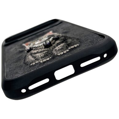 iPhone 17 Pro Max Nimmy Lucky Fashion Cat MagSafe dėklas – juodas 3