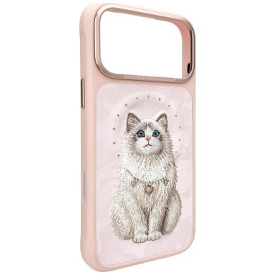 iPhone 17 Pro Nimmy Lucky Fashion Cat MagSafe dėklas – rožinis 4 iPhone 17 Pro Nimmy Lucky Fashion Cat MagSafe dėklas – rožinis 4